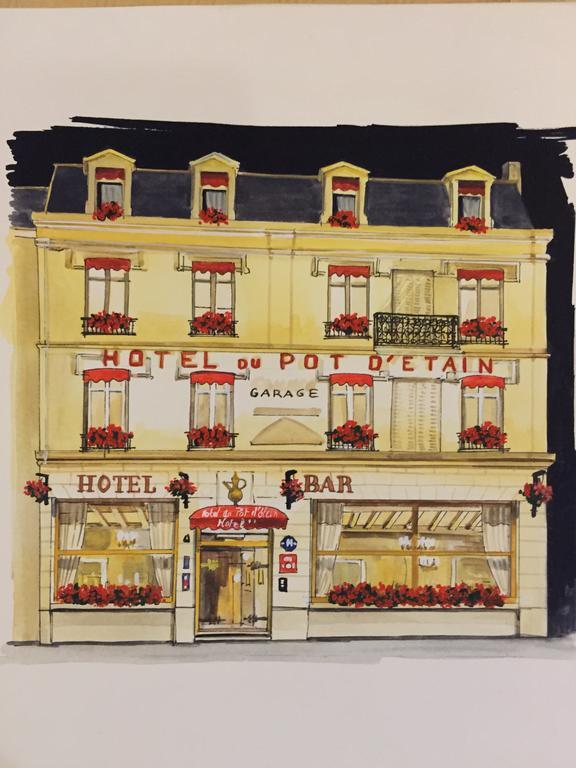 Hotel Du Pot D'Etain Chalons en Champagne Luaran gambar